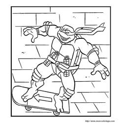 Malvorlage: Ninja Turtles (Superheld) #75639 - Kostenlose Malvorlagen zum Ausdrucken