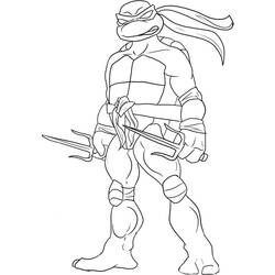 Malvorlage: Ninja Turtles (Superheld) #75692 - Kostenlose Malvorlagen zum Ausdrucken