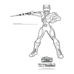 Malvorlage: Power Rangers (Superheld) #50002 - Kostenlose Malvorlagen zum Ausdrucken