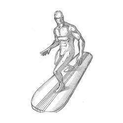 Malvorlage: Silberner Surfer (Superheld) #81138 - Kostenlose Malvorlagen zum Ausdrucken