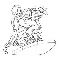 Malvorlage: Silberner Surfer (Superheld) #81139 - Kostenlose Malvorlagen zum Ausdrucken