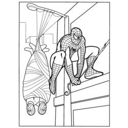 Malvorlage: Spider Man (Superheld) #78654 - Kostenlose Malvorlagen zum Ausdrucken