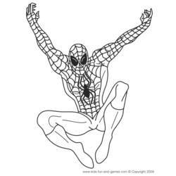 Malvorlage: Spider Man (Superheld) #78699 - Kostenlose Malvorlagen zum Ausdrucken