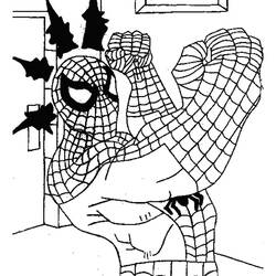 Malvorlage: Spider Man (Superheld) #78706 - Kostenlose Malvorlagen zum Ausdrucken
