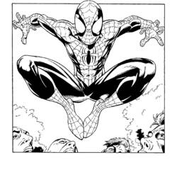 Malvorlage: Spider Man (Superheld) #78710 - Kostenlose Malvorlagen zum Ausdrucken