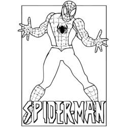Malvorlage: Spider Man (Superheld) #78730 - Kostenlose Malvorlagen zum Ausdrucken