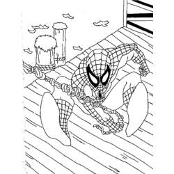 Malvorlage: Spider Man (Superheld) #78743 - Kostenlose Malvorlagen zum Ausdrucken