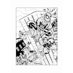 Malvorlage: Spider Man (Superheld) #78760 - Kostenlose Malvorlagen zum Ausdrucken