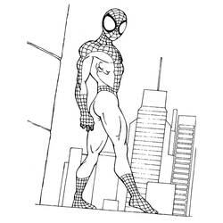 Malvorlage: Spider Man (Superheld) #78821 - Kostenlose Malvorlagen zum Ausdrucken