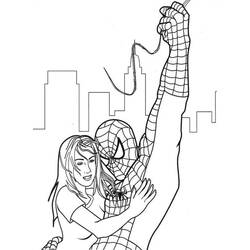 Malvorlage: Spider Man (Superheld) #78875 - Kostenlose Malvorlagen zum Ausdrucken