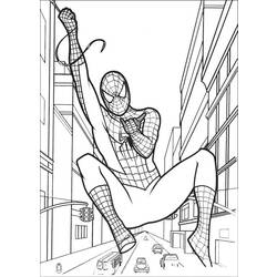 Malvorlage: Spider Man (Superheld) #78908 - Kostenlose Malvorlagen zum Ausdrucken