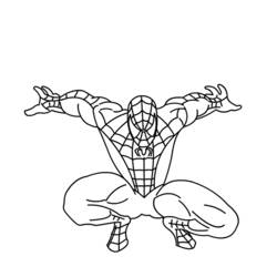 Malvorlage: Spider Man (Superheld) #78975 - Kostenlose Malvorlagen zum Ausdrucken