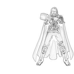 Malvorlage: Thor (Superheld) #75759 - Kostenlose Malvorlagen zum Ausdrucken