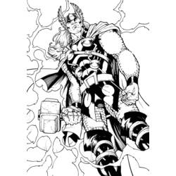 Malvorlage: Thor (Superheld) #75807 - Kostenlose Malvorlagen zum Ausdrucken