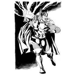 Malvorlage: Thor (Superheld) #75823 - Kostenlose Malvorlagen zum Ausdrucken