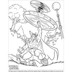 Malvorlage: Thor (Superheld) #75833 - Kostenlose Malvorlagen zum Ausdrucken