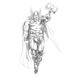 Malvorlage: Thor (Superheld) #75858 - Kostenlose Malvorlagen zum Ausdrucken