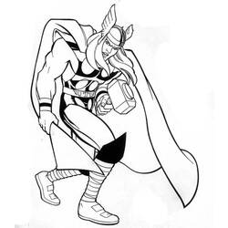 Malvorlage: Thor (Superheld) #75905 - Kostenlose Malvorlagen zum Ausdrucken