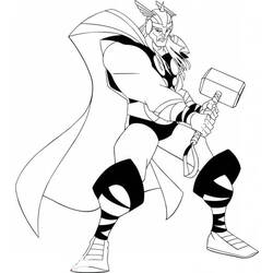 Malvorlage: Thor (Superheld) #75930 - Kostenlose Malvorlagen zum Ausdrucken