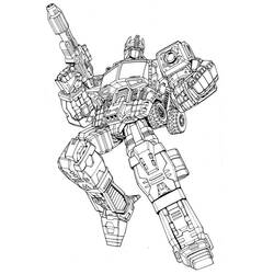 Malvorlage: Transformer (Superheld) #75097 - Kostenlose Malvorlagen zum Ausdrucken