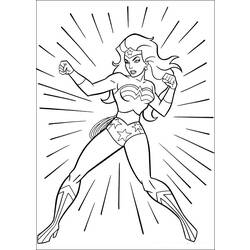 Malvorlage: Wunderfrau (Superheld) #74546 - Kostenlose Malvorlagen zum Ausdrucken