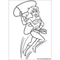 Malvorlage: Wunderfrau (Superheld) #74580 - Kostenlose Malvorlagen zum Ausdrucken