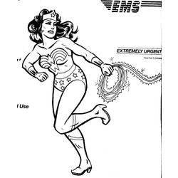 Malvorlage: Wunderfrau (Superheld) #74641 - Kostenlose Malvorlagen zum Ausdrucken