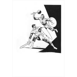Malvorlage: Green Lantern (Superhelden und Superschurken) #81332 - Kostenlose Malvorlagen zum Ausdrucken