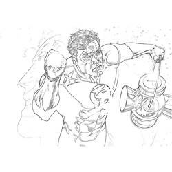 Malvorlage: Green Lantern (Superhelden und Superschurken) #81354 - Kostenlose Malvorlagen zum Ausdrucken