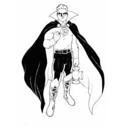 Malvorlage: Green Lantern (Superhelden und Superschurken) #81435 - Kostenlose Malvorlagen zum Ausdrucken