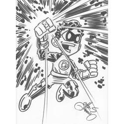 Malvorlage: Green Lantern (Superhelden und Superschurken) #81451 - Kostenlose Malvorlagen zum Ausdrucken