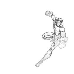 Malvorlage: Green Lantern (Superhelden und Superschurken) #81459 - Kostenlose Malvorlagen zum Ausdrucken