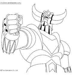 Zeichnungen zum Ausmalen: Grendizer - Kostenlose Malvorlagen zum Ausdrucken