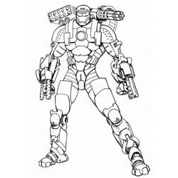 Malvorlage: Iron Man (Superhelden und Superschurken) #80524 - Kostenlose Malvorlagen zum Ausdrucken