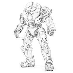 Malvorlage: Iron Man (Superhelden und Superschurken) #80531 - Kostenlose Malvorlagen zum Ausdrucken