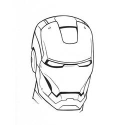 Malvorlage: Iron Man (Superhelden und Superschurken) #80540 - Kostenlose Malvorlagen zum Ausdrucken