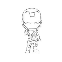 Malvorlage: Iron Man (Superhelden und Superschurken) #80541 - Kostenlose Malvorlagen zum Ausdrucken