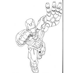 Malvorlage: Iron Man (Superhelden und Superschurken) #80550 - Kostenlose Malvorlagen zum Ausdrucken