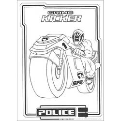 Malvorlage: Power Rangers (Superhelden und Superschurken) #50001 - Kostenlose Malvorlagen zum Ausdrucken