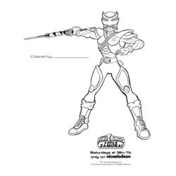 Malvorlage: Power Rangers (Superhelden und Superschurken) #50002 - Kostenlose Malvorlagen zum Ausdrucken