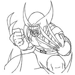 Malvorlage: Wolverine (Superhelden und Superschurken) #74855 - Kostenlose Malvorlagen zum Ausdrucken