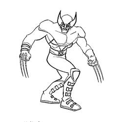 Malvorlage: Wolverine (Superhelden und Superschurken) #74864 - Kostenlose Malvorlagen zum Ausdrucken