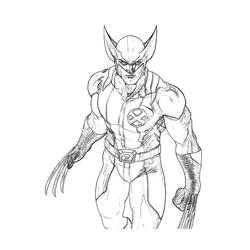 Malvorlage: Wolverine (Superhelden und Superschurken) #74886 - Kostenlose Malvorlagen zum Ausdrucken