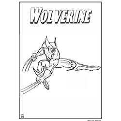 Malvorlage: Wolverine (Superhelden und Superschurken) #74950 - Kostenlose Malvorlagen zum Ausdrucken