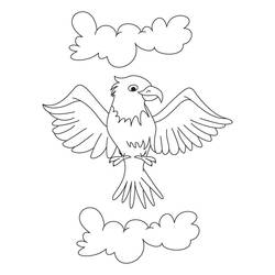 Malvorlage: Adler (Tiere) #306 - Kostenlose Malvorlagen zum Ausdrucken