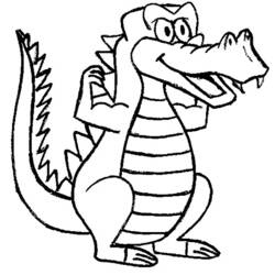 Malvorlage: Alligator (Tiere) #442 - Kostenlose Malvorlagen zum Ausdrucken
