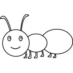 Malvorlage: Ameise (Tiere) #6925 - Kostenlose Malvorlagen zum Ausdrucken