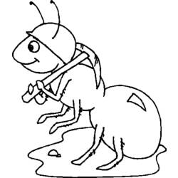 Malvorlage: Ameise (Tiere) #6930 - Kostenlose Malvorlagen zum Ausdrucken