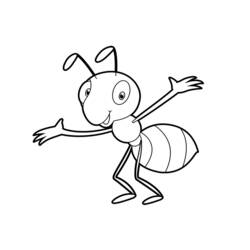 Malvorlage: Ameise (Tiere) #6942 - Kostenlose Malvorlagen zum Ausdrucken