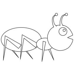 Malvorlage: Ameise (Tiere) #7053 - Kostenlose Malvorlagen zum Ausdrucken